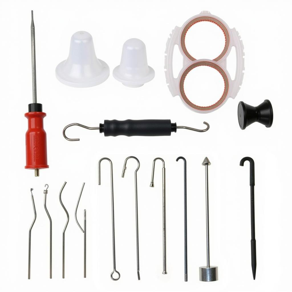 Assortment of Dent Removal Tools