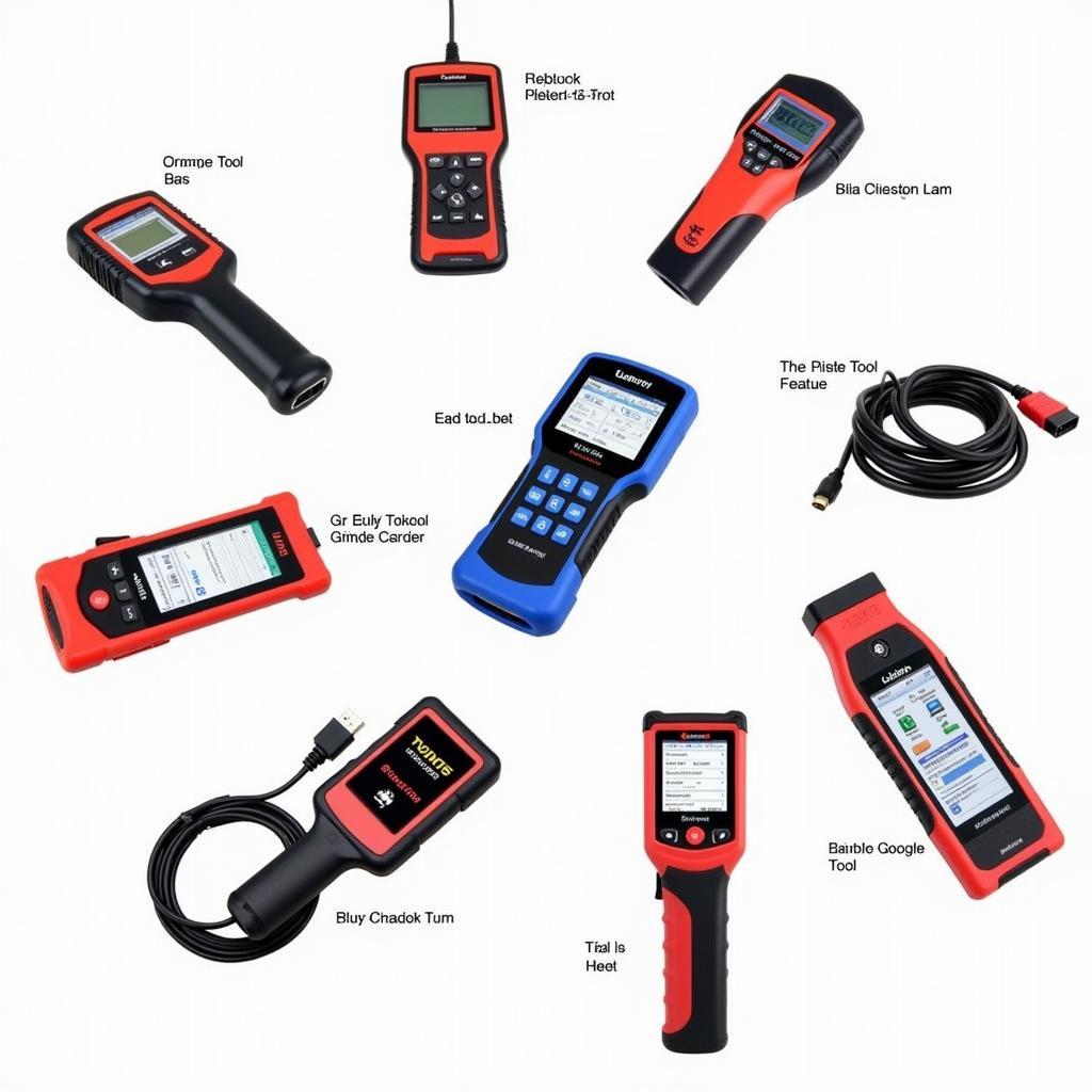 Various Car Diagnostic Tool Code Readers