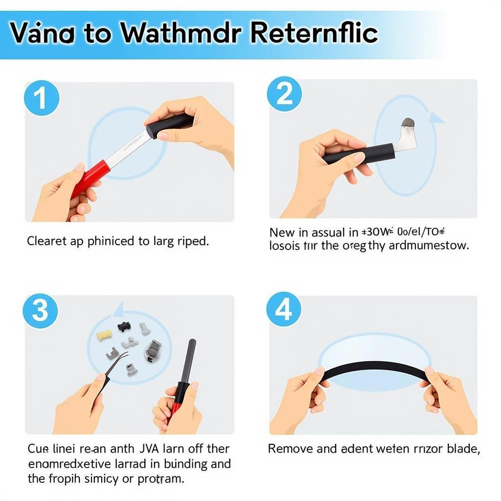 Step-by-Step Windshield Scratch Repair Process