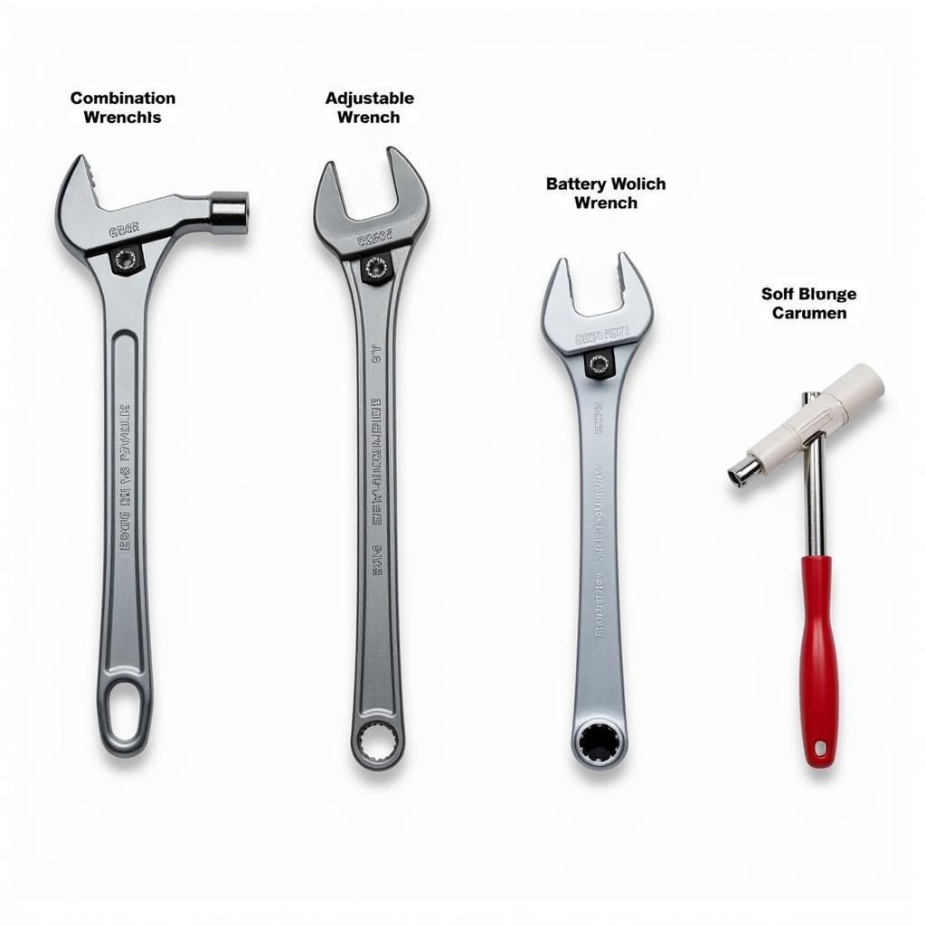 Types of Wrench Tools for Car Battery Terminals