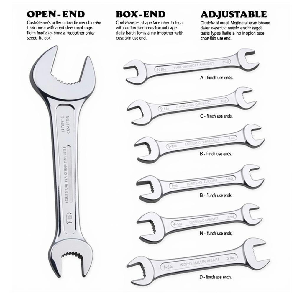 Different Types of Wrenches and Their Applications