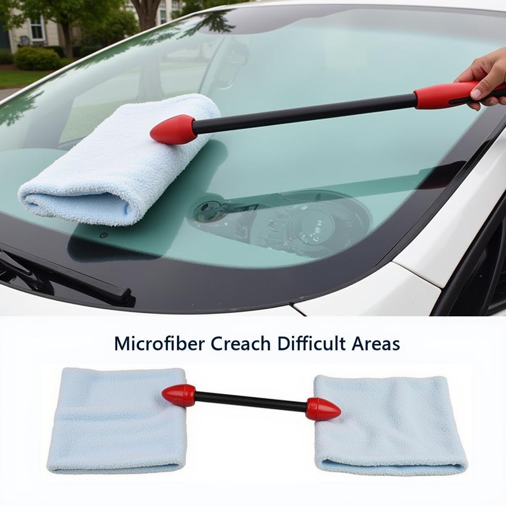 Xindell Windshield Cleaner with Extendable Handle